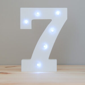 Número Luminoso 7