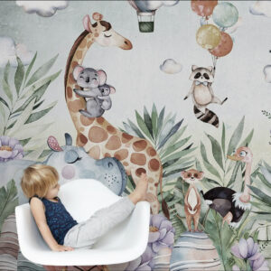 Mural de Parede – Baby Jungle