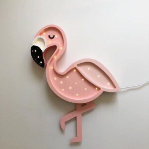 Candeeiro Flamingo * Rosa