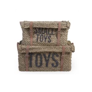 Conjunto de Cestos Toys em Rattan