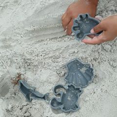 Moldes para areia em Silicone Cinzento